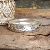 Classic Silver Tone Bangle and Toggle Heart Charm Bracelets