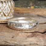 Classic Silver Tone Bangle and Toggle Heart Charm Bracelets