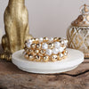 Golden Essence – Organic Beaded Bracelet Set