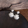 Sea Life Coastal Shells Earrings – Silver Tone