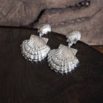 Sea Life Coastal Shells Earrings – Silver Tone
