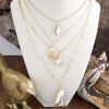 Tidebound Treasures – 4-in-1 Sea Life Multi-Layer Pendants Necklace