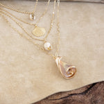 Tidebound Treasures – 4-in-1 Sea Life Multi-Layer Pendants Necklace