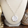 Treasure Trio – 3-in-1 Layered Hammered Coins Necklace