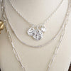 Treasure Trio – 3-in-1 Layered Hammered Coins Necklace