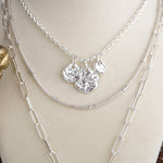 Treasure Trio – 3-in-1 Layered Hammered Coins Necklace