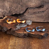 Whirl & Glow – Twisted Ribbon Enamel Hoops