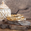 Light Gleam – Set of 5 Reflective Block Bead Bracelets