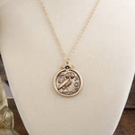 Wisdom’s Gaze – Ancient Greek Owl Coin Pendant Necklace