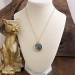 Wisdom’s Gaze – Ancient Greek Owl Coin Pendant Necklace