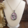 Prairie Tales – Silver Tone Western Pendant Necklace