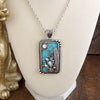 Prairie Tales – Silver Tone Western Pendant Necklace