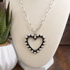 Wild Grace – Western Bubble Heart Pendant Necklace