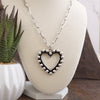Wild Grace – Western Bubble Heart Pendant Necklace