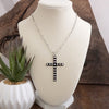 Sacred Echo – Bubble Cross Western Pendant Necklace