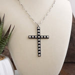 Sacred Echo – Bubble Cross Western Pendant Necklace