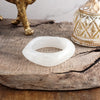Earth Edge – Square Resin Chunky Statement Bangle