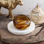 Warm Whisper – Chunky Resin Statement Bangle