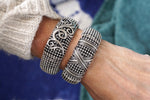 Boho Luxe – Wide Statement Stretch Bangles (6 Styles)