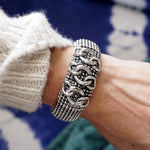 Boho Luxe – Wide Statement Stretch Bangles (6 Styles)