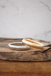 Gold tone flexy stretchy bracelet bangle watch band Snake chain 15mm