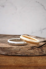 Gold tone flexy stretchy bracelet bangle watch band Snake chain 15mm