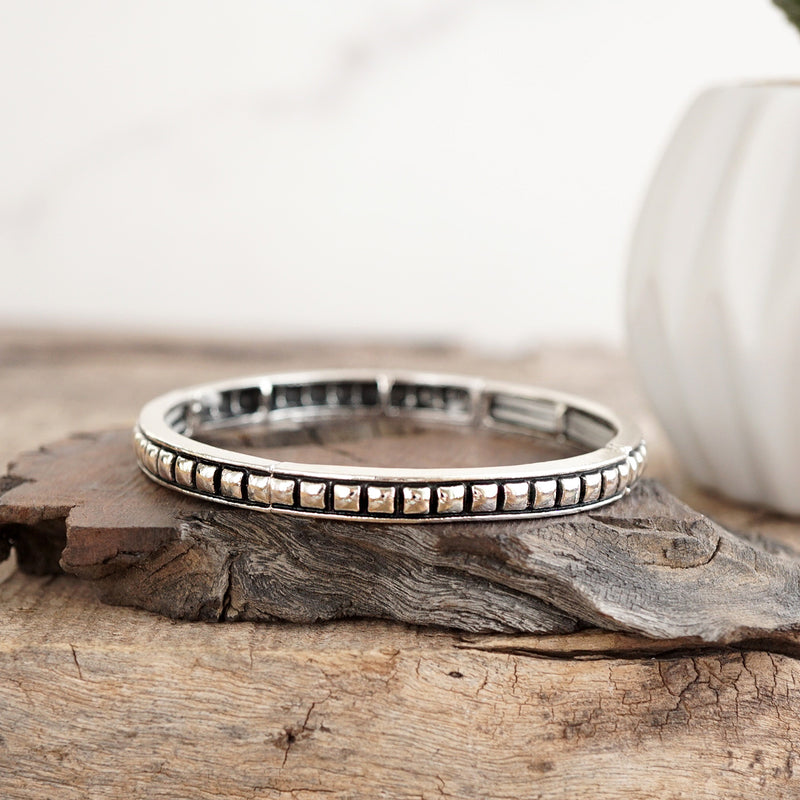 Desert Charm – Western Silver Bangle Bracelet Collection