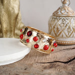 Starlit Shimmer – Crystal Cab Stretchy Bangle