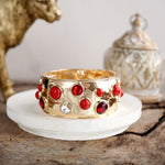 Starlit Shimmer – Crystal Cab Stretchy Bangle