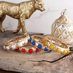 Eternal Glow – Eternity Stretchy Bangle with Cabochons or Pearls