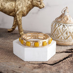 Eternal Glow – Eternity Stretchy Bangle with Cabochons or Pearls
