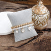 Charmed Light – Mixed Charm &amp; Beaded Stretchy Bracelet Set