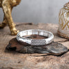 Moonlit Rhythm – Silver Boho Bangles