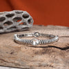 Silver Prairie Crystal Boho Stretch Bangles