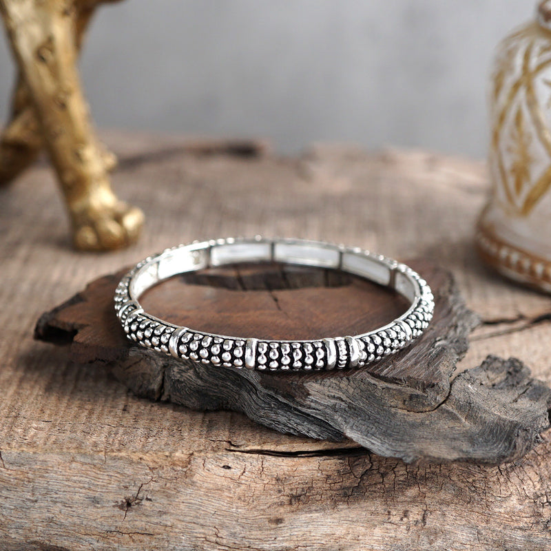 Luna Links – Silver Boho Bangles Collection