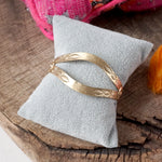 Golden Odyssey – Boho Gypsy Stamped Cuff