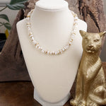 Pastel Drift – Mixed Bead Necklace in Soft Hues