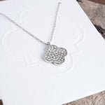 Short Dainty Clover Elegant Gift Necklace