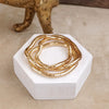Everyday Ease – Stretchy Trio Bracelet Set in Gold or Silver Tone