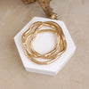 Everyday Ease – Stretchy Trio Bracelet Set in Gold or Silver Tone