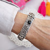 Timeless Twists – Filigree & Twist Stretch Bangles in Silver Tone