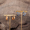 Whirl & Glow – Twisted Ribbon Enamel Hoops