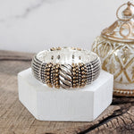 Boho Luxe – Wide Statement Stretch Bangles (6 Styles)