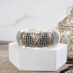 Boho Luxe – Wide Statement Stretch Bangles (6 Styles)