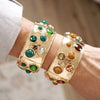 Starlit Shimmer – Crystal Cab Stretchy Bangle