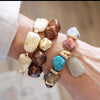 Boho Harmony – Chunky Acrylic Stretchy Bracelets