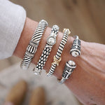 Silver Serenade – Boho Bangles Collection