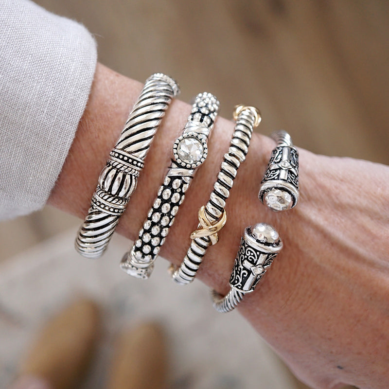 Silver Serenade – Boho Bangles Collection