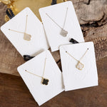 Short Dainty Clover Elegant Gift Necklace