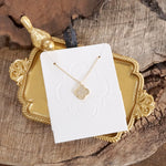Short Dainty Clover Elegant Gift Necklace